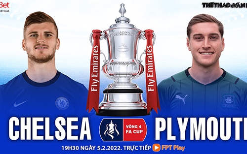 Soi kèo nhà cái Chelsea vs Plymouth. Nhận định, dự đoán bóng đá Anh (19h30, 5/2)