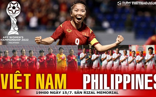Soi kèo nhà cái nữ Việt Nam vs nữ Philippines. Nhận định, dự đoán bóng đá nữ Đông Nam Á (19h00, 15/7)
