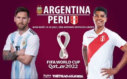 Soi kèo nhà cái Argentina vs Peru. Nhận định, dự đoán bóng đá World Cup 2022 (6h30, 15/10)