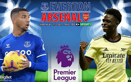 Soi kèo nhà cái Everton vs Arsenal. Nhận định, dự đoán bóng đá Anh (3h00, 7/12)