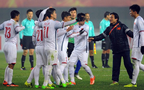 Xem lại trận đấu U23 Việt Nam biến U23 Syria thành 'bại tướng' ở VCK U23 châu Á 2018