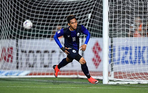 'Messi Campuchia' đang toả sáng, sẽ là mối đe doạ cho hàng thủ Việt Nam