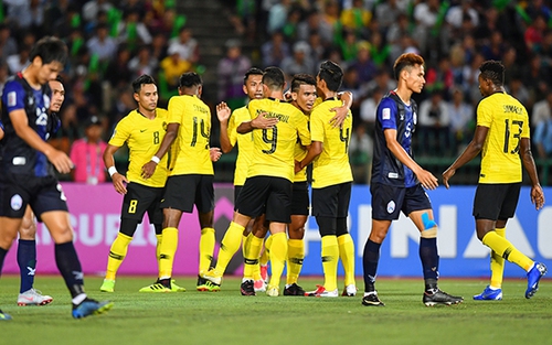Campuchia 0-1 Malaysia: Cựu binh Talaha giúp Malaysia giành 3 điểm