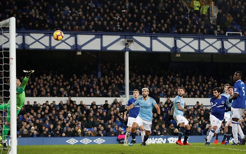 VIDEO Everton 0-2 Man City: Đánh chiếm ngôi đầu từ tay của Liverpool