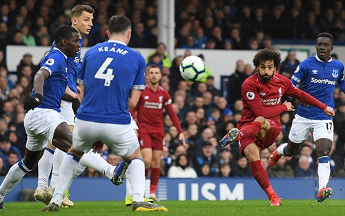 Hòa 0-0 trước Everton, Liverpool đánh mất ngôi đầu bảng