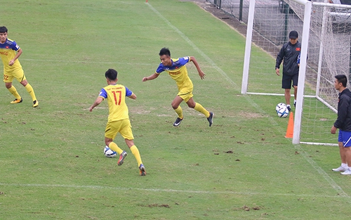 U23 Việt Nam bị phạt nặng nếu không ghi bàn trong buổi tập