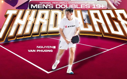 Tay vợt Việt Nam duy nhất chơi cả pickleball lẫn tennis, tham dự SEA Games 33 tại Thái Lan