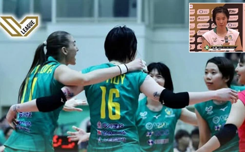 Giúp Gunma Green Wings đại thắng đội Bích Thủy, Thanh Thúy lần thứ hai nhận danh hiệu hay nhất trận