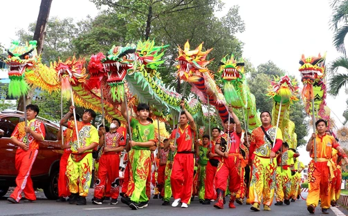 Đặc sắc chương trình lễ hội đường phố "Vĩnh Long-Sắc màu hội tụ-Khát vọng vươn xa"