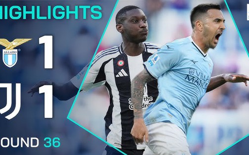 Serie A vòng 36: Juventus đánh rơi chiến thắng đầy tiếc nuối