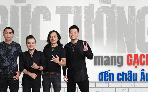 Ban nhạc Bức Tường mang "Gạch" đến châu Âu