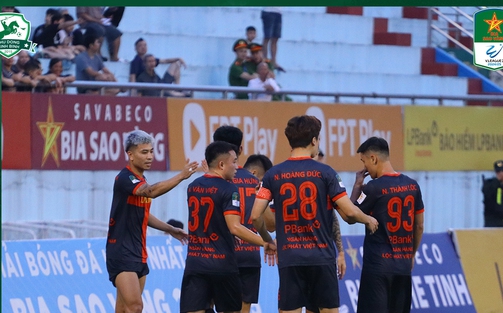 Thắng tối thiểu PVF CAND, Ninh Bình chạm tay vào vé thăng hạng V-League