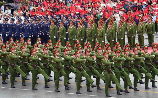 Hải Phòng tổ chức duyệt đội ngũ và diễu hành quần chúng kỷ niệm 70 năm ngày giải phóng