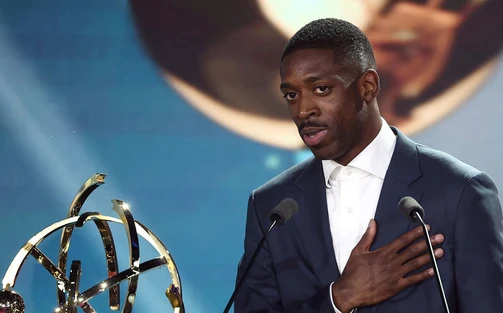 Dembele nhận danh hiệu cao quý sau mùa giải xuất sắc cùng PSG