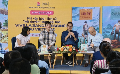 Họa sĩ Pháp kết hợp văn hóa, lịch sử và hội họa đậm bản sắc Việt trong tác phẩm truyện tranh 