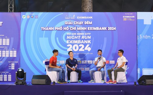 Giải chạy đêm TP.HCM Eximbank 2025 trở lại với diện mạo mới