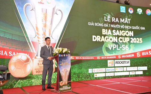 Giải Bóng đá 7 người VĐQG Bia Saigon Dragon Cup 2025 tổ chức với quy mô chưa từng có