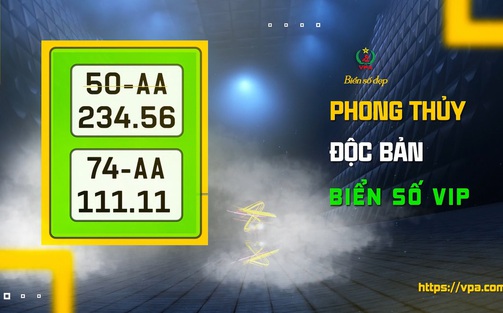  Biển số độc đáo - Mang đậm chất riêng
