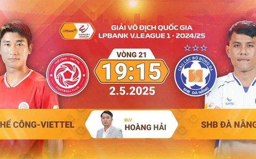 Link xem trực tiếp bóng đá Viettel vs Đà Nẵng 19h15 ngày 3/5, vòng 21 V-League