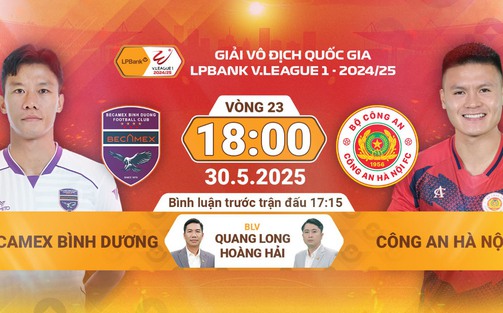 Link xem trực tiếp bóng đá Bình Dương vs CAHN 18h00 hôm nay, đá bù V-League vòng 23