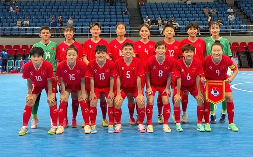 Xem trực tiếp VCK Futsal Nữ Châu Á 2025 ở đâu? VTV có trực tiếp ĐT Việt Nam?