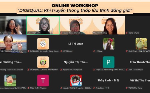 “DIGEQUAL: Khi truyền thông thắp lửa bình đẳng giới” 