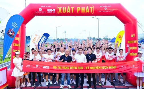 "Đô Thị Vàng Open Run" – Nơi tinh thần thể thao gặp gỡ ngành kim hoàn
