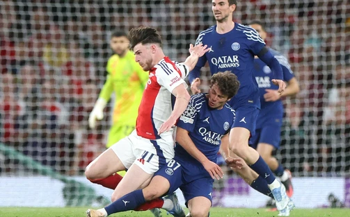 Hàng tiền vệ, chìa khóa PSG và Arsenal: Cuộc chiến của những ngôi sao