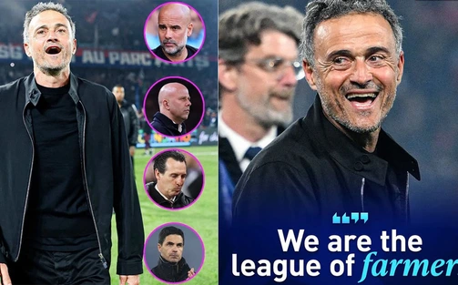 PSG loại một loạt các CLB Anh khỏi Champions League, HLV Luis Enrique còn mỉa mai thật sự sâu cay