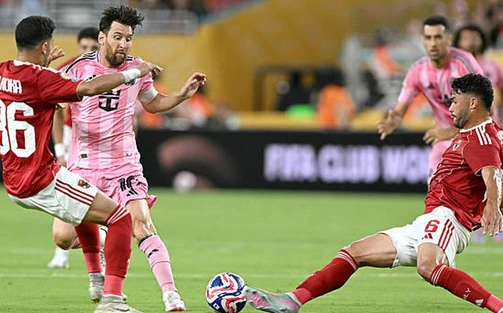 Messi bất lực, Inter Miami bị Al Ahly cầm hòa ở trận khai mạc FIFA Club World Cup 2025