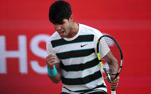 Alcaraz cán mốc lịch sử đặc biệt sau khi vào chung kết Queen’s Club 2025