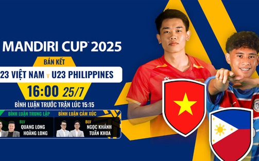Link xem trực tiếp bóng đá U23 Đông Nam Á 2025 ngày 25/7