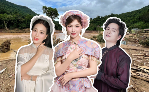 Hoà Minzy, Huyền Trang... cùng dàn sao Việt ủng hộ đồng bào Nghệ An bị lũ lụt
