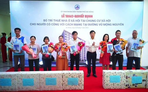 Đà Nẵng bố trí căn hộ nhà ở xã hội cho người có công