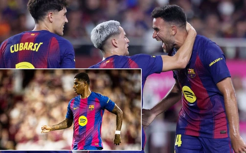 Rashford ra mắt ngắn ngủi, Barcelona thắng nhẹ trên đất Nhật