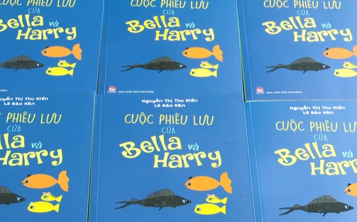 Thế giới thủy sinh sống động trong cuốn sách "Cuộc phiêu lưu của Bella và Harry"