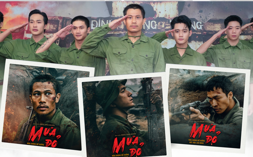 Những người lính thành cổ được khắc hoạ sống động qua phim 'Mưa đỏ'