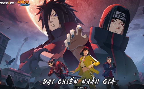 Cuộc chiến ở Free Fire x NARUTO SHIPPUDEN chương 2: Đại chiến nhẫn giả