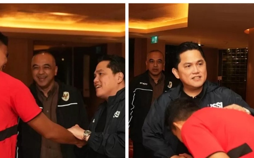 'Sếp lớn' bóng đá Indonesia gặp trực tiếp đội nhà trước chung kết để dặn dò 1 điều về U23 Việt Nam