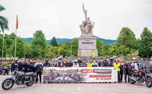 Biker miền Trung tri ân lịch sử, chinh phục hành trình gần 600km đến Măng Đen