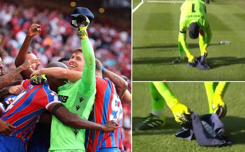 Thủ môn Henderson lộ 'bí kíp' giúp đội nhà thắng loạt đấu luân lưu với Liverpool