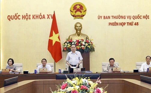 Khai mạc Phiên họp thứ 48 của Ủy ban Thường vụ Quốc hội
