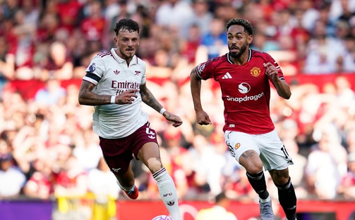 Huyền thoại MU gây bão khi tuyên bố 'chỉ 4 đến 5 cầu thủ Arsenal chơi bóng trước Quỷ đỏ'