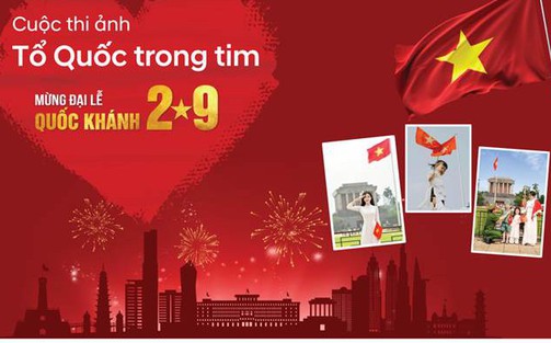 Cuộc thi ảnh "Tổ quốc trong tim"