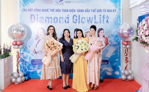 Ra mắt thành công công nghệ trẻ hóa toàn diện hàng đầu thế giới từ Hoa Kỳ Diamond Glowlift