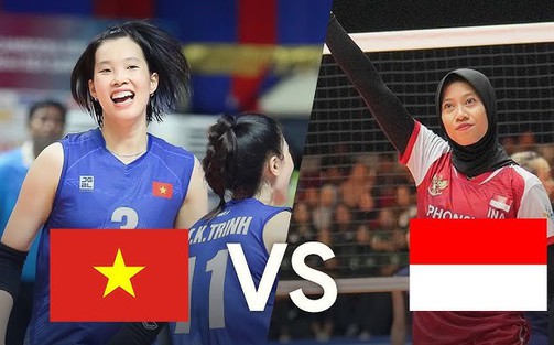 TRỰC TIẾP bóng chuyền Việt Nam vs Indonesia 19h00 hôm nay, SEA V.League 2025 chặng 2