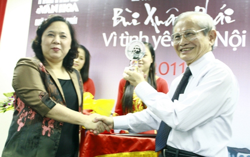 Giải Bùi Xuân Phái - Vì tình yêu Hà Nội năm 2011