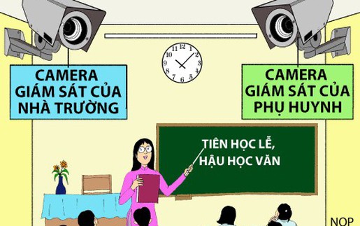 Camera - Tranh của họa sĩ Nop