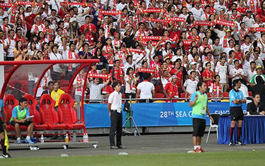 Thư SEA Games: Khi Myanmar thắng cả trên khán đài