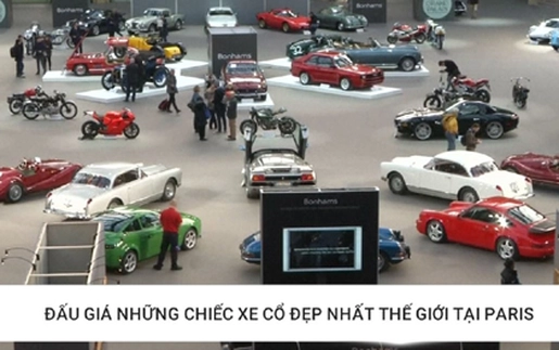 VIDEO: 100 chiếc ô tô và moto cổ quý hiếm nhất trên thế giới chuẩn bị đấu giá tại Paris